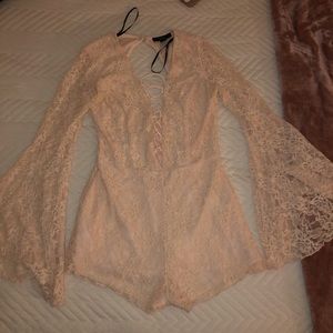 F21 Baby Pink Romper